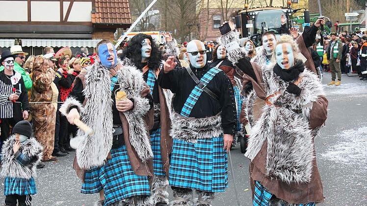 Sinntaler Faschingszug  Foto: Steffen Vetter