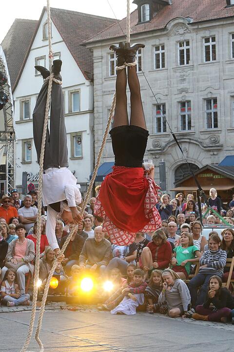 Einrücke vom Artistik-Festival ZirkArt in Forchheim