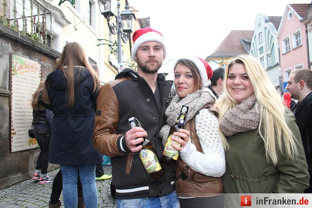 Frühschoppen zu Weihnachten in Kulmbach