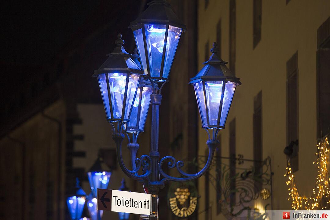 Eindrücke von der Blauen Nacht in Nürnberg