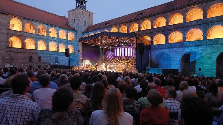 Vom 18. bis 21. Juli 2013 findet wieder das Open-Air auf der Plassenburg statt.  Foto: Stadt Kulmbach/Archiv