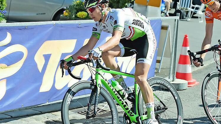 Der Schweizer im Team Vorarlberg, Nicolas Winter, war auf der dritten Etappe bei der Iran-Rundfahrt bester seiner Mannschaft.  Foto: pr