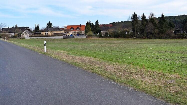 Der Ortsrand von Buch-West. Hier sollen elf Bauparzellen ausgewiesen werden.  Fotos: Elias Pfann