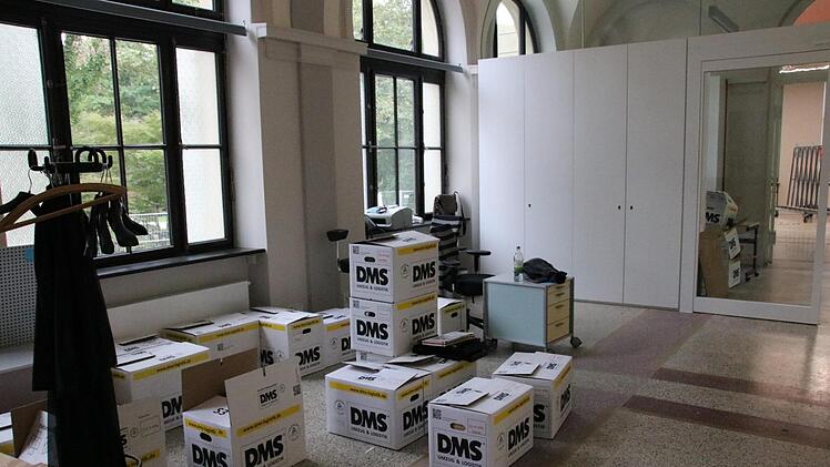 Eindrücke vom neuen Standort des Vermessungsamtes. Foto: Ralf Ruppert