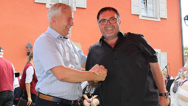 Thomas Föhl und Erhard Müller Foto: Carmen Schwind