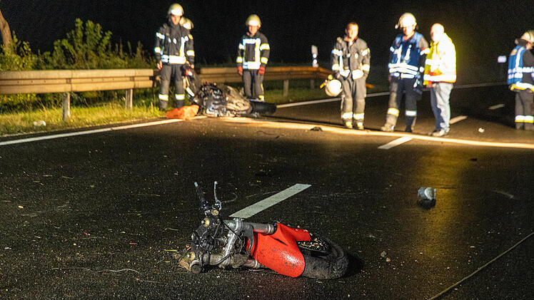 Motorradunfall bei Stegaurach