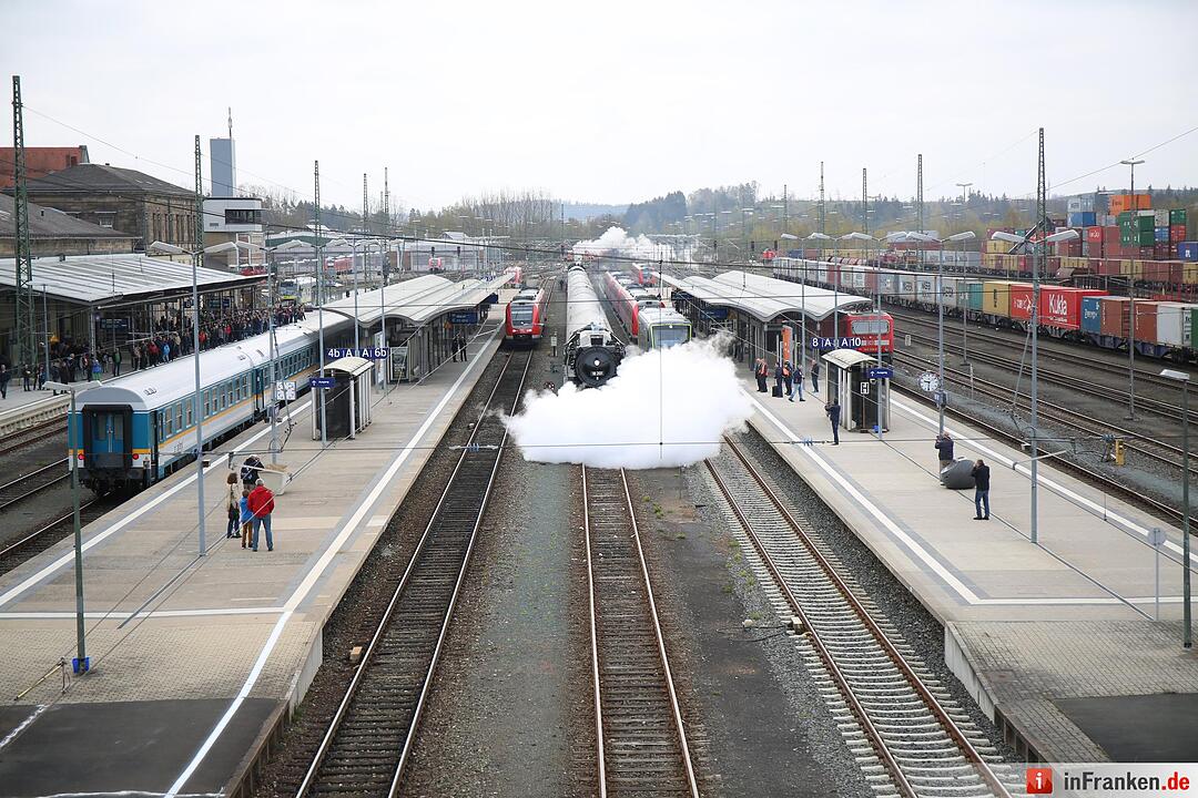 Hof-Plauener Dampftage - ein Eldorado für Eisenbahnfreunde