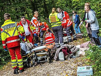 250 Einsatzkräfte waren im Einsatz.