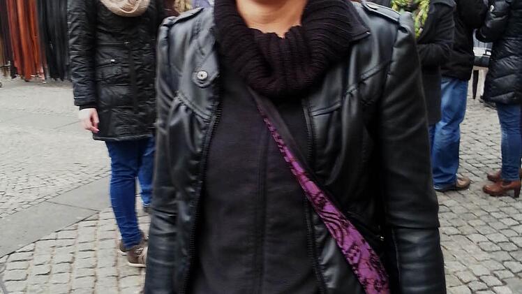 Heike Temmel, Initiatorin des Bamberger Flashmobs.