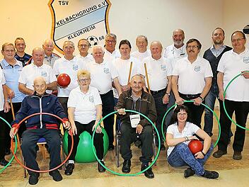 Seit 25 Jahren gibt es die Senioren-Gymnastikgruppe beim TSV Kehlbachgrund in Kleukheim.  Foto: Gerd Klemenz