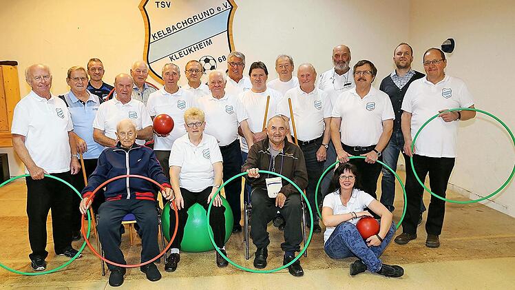 Seit 25 Jahren gibt es die Senioren-Gymnastikgruppe beim TSV Kehlbachgrund in Kleukheim.  Foto: Gerd Klemenz