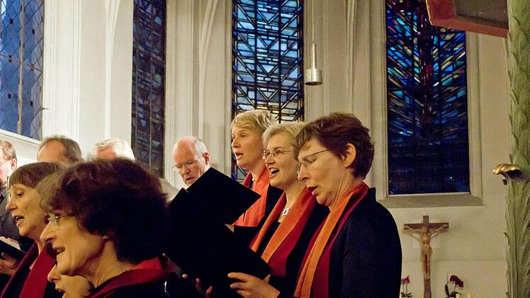 Unter dem Motto "Schall und Raum" gestalteten die Gäste aus Hamburg ein überaus anspruchsvolles Konzert in Coburg. Foto: Jochen Berger