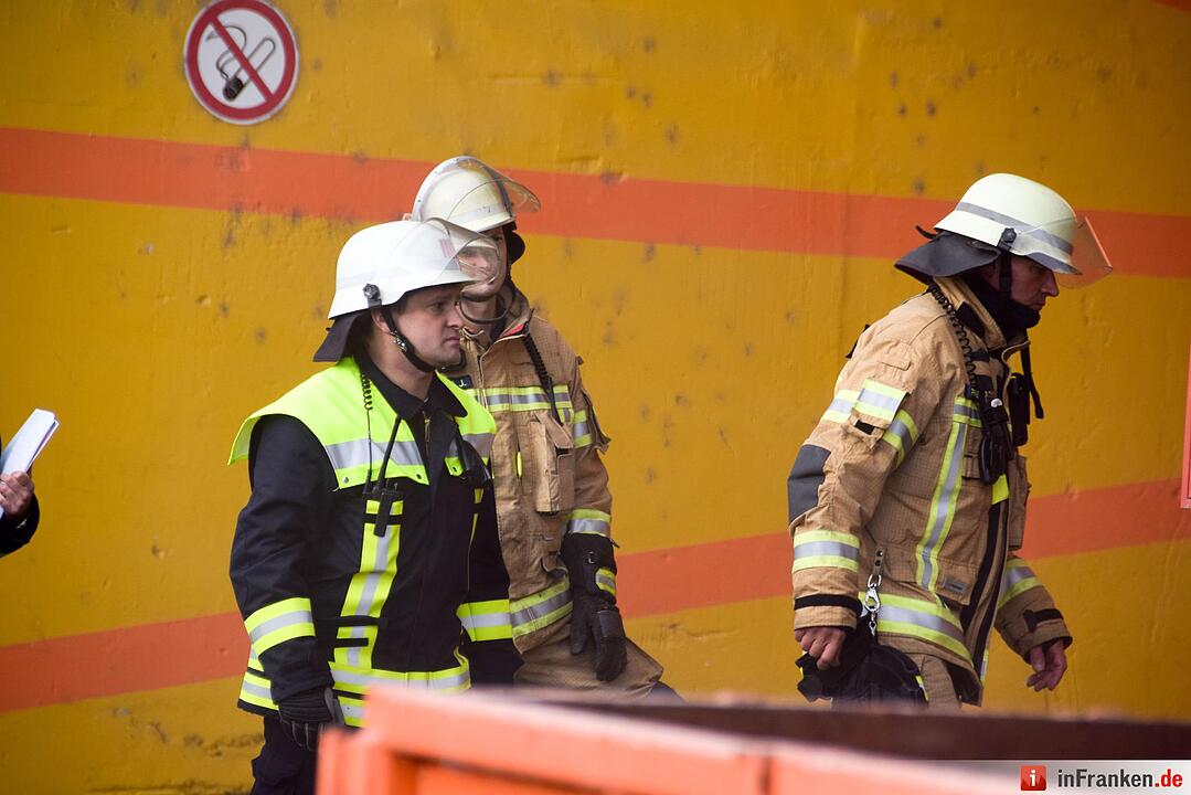 Brand in Müllheizkraftwerk