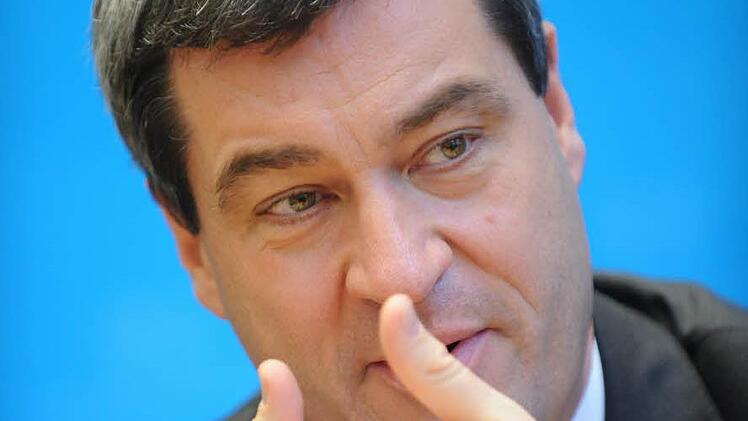 Wir franken setzen auf unseren Heimatminister Markus Söder. Foto: Andreas Gebert, dpa
