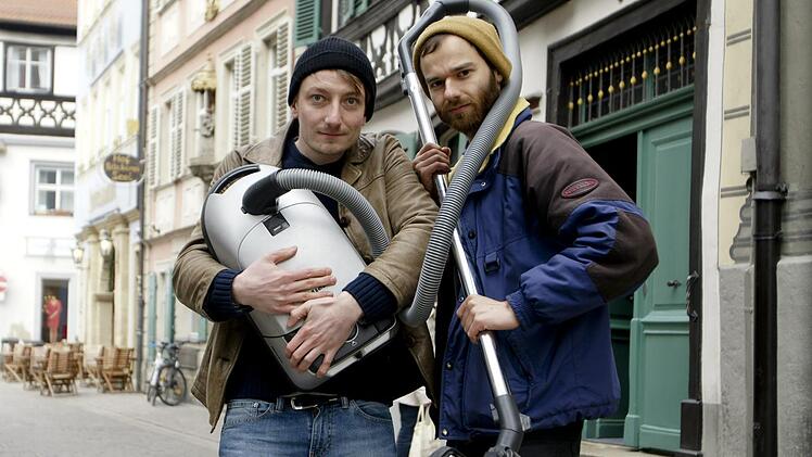 Felix Forsbach und Jérémie Gnaedig vom Bamberger Veranstalter  SOGprivat