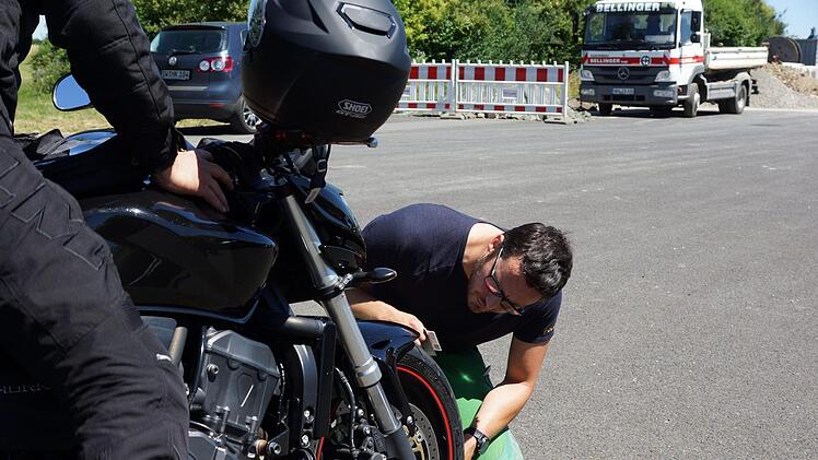 Motorrad-KontrollaktionFoto: Arkadius Guzy