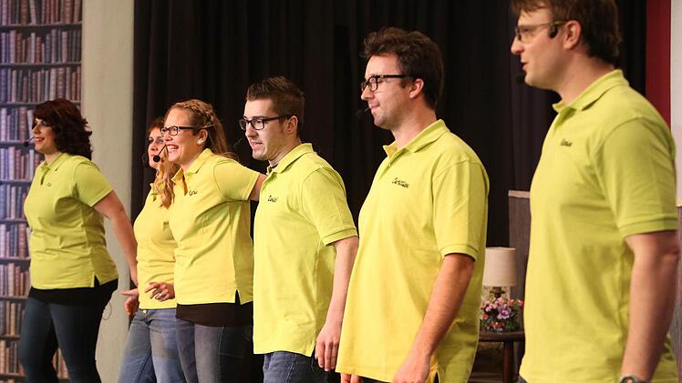 Die Gruppe "Feelstimmig" Foto: Matthias Hoch