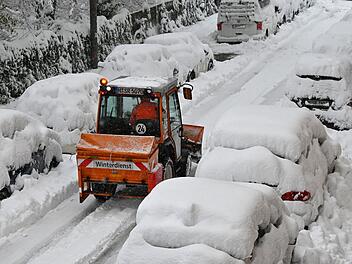 Wintereinbruch in Süddeutschland - München