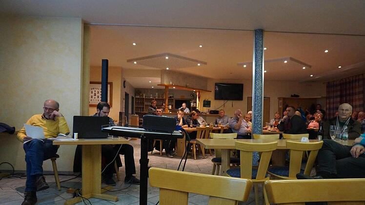 Das Interesse an der Bürgerversammlung war nicht gerade großsae