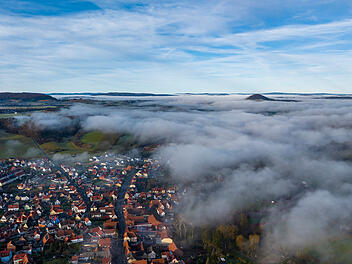 Inversionswetterlage in Deutschland