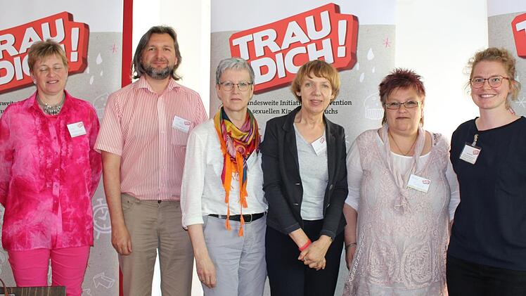Carmen Nüchterlein, Christian Krauß, Anni Schuhmann-Demetz, Roswitha Zenkk, Anke Pertsch und Lisa Schmidt von der Bundeszentrale für gesundheitliche Aufklärung. Foto: Lisa Kieslinger