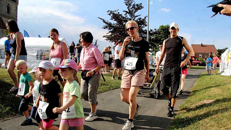 Impressionen vom Lauf    Foto: Richard Sänger