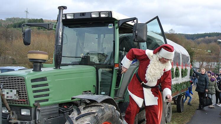Christbaumdorf in Unterfranken - Adventsausflug nach Mittelsinn