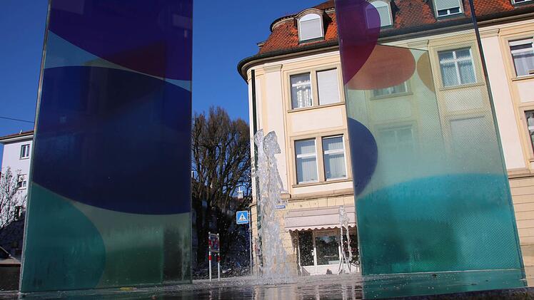 Im Bild sind die Fontänen am Kliegl-Brunnen zu sehen. Foto: Ralf Ruppert