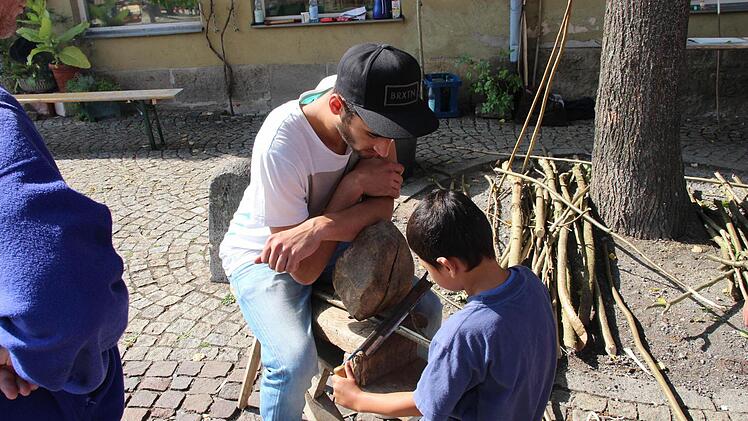 Kinderfest auf dem Anger.Foto: Dieter Britz