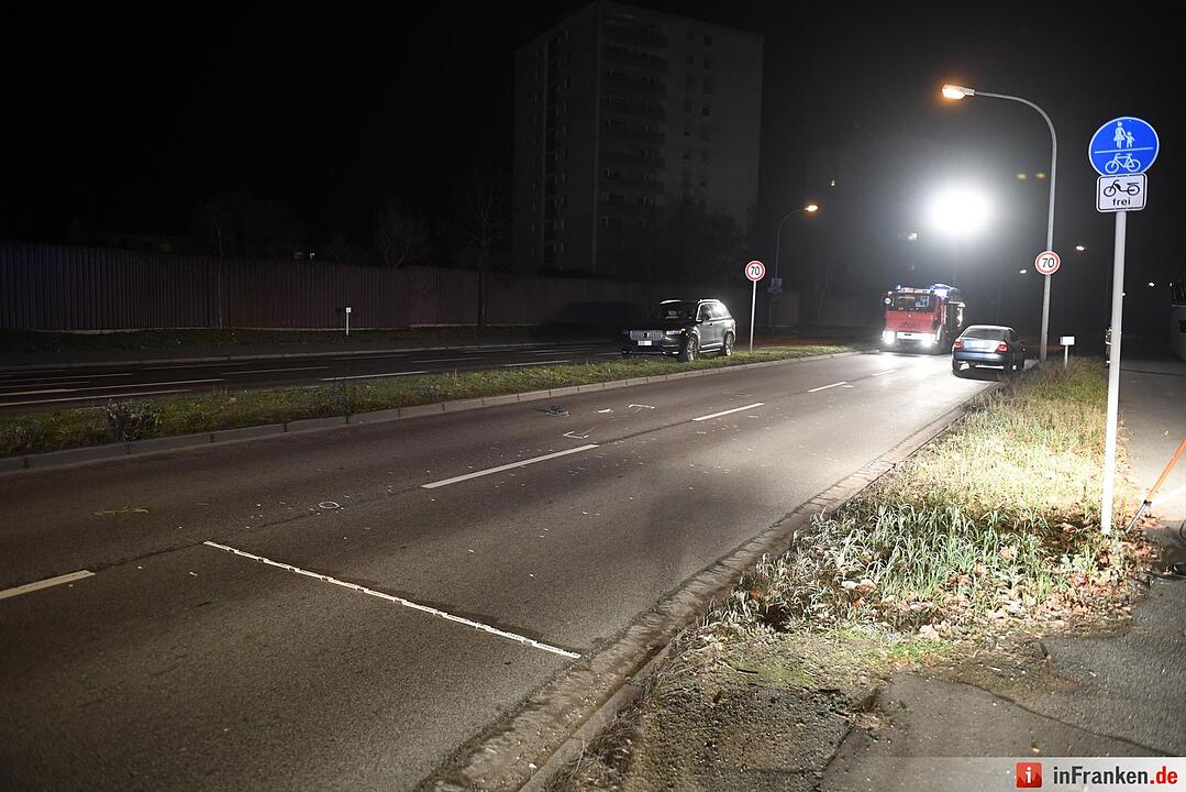 Fußgänger in Bamberg von Auto erfasst