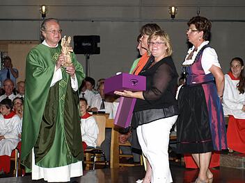 Pfarrer Balthasar Amberg hat sich in einem Festgottesdienst von seiner Gemeinde verabschiedet. Foto: Stefan Geiger