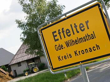 Die Dorferneuerung Effelter steht aus finanziellen Gründen auf der Kippe. Foto: Archiv/Matthias Hoch