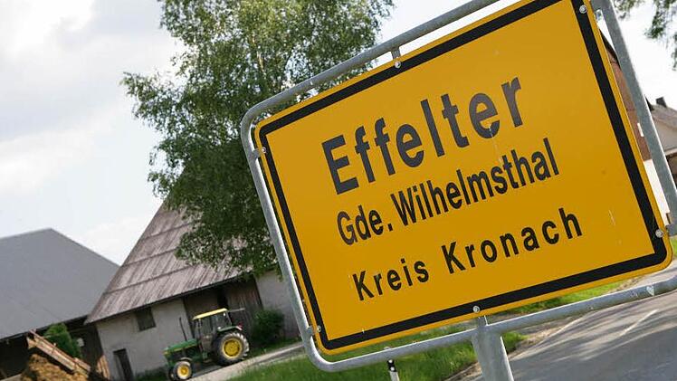 Die Dorferneuerung Effelter steht aus finanziellen Gründen auf der Kippe. Foto: Archiv/Matthias Hoch