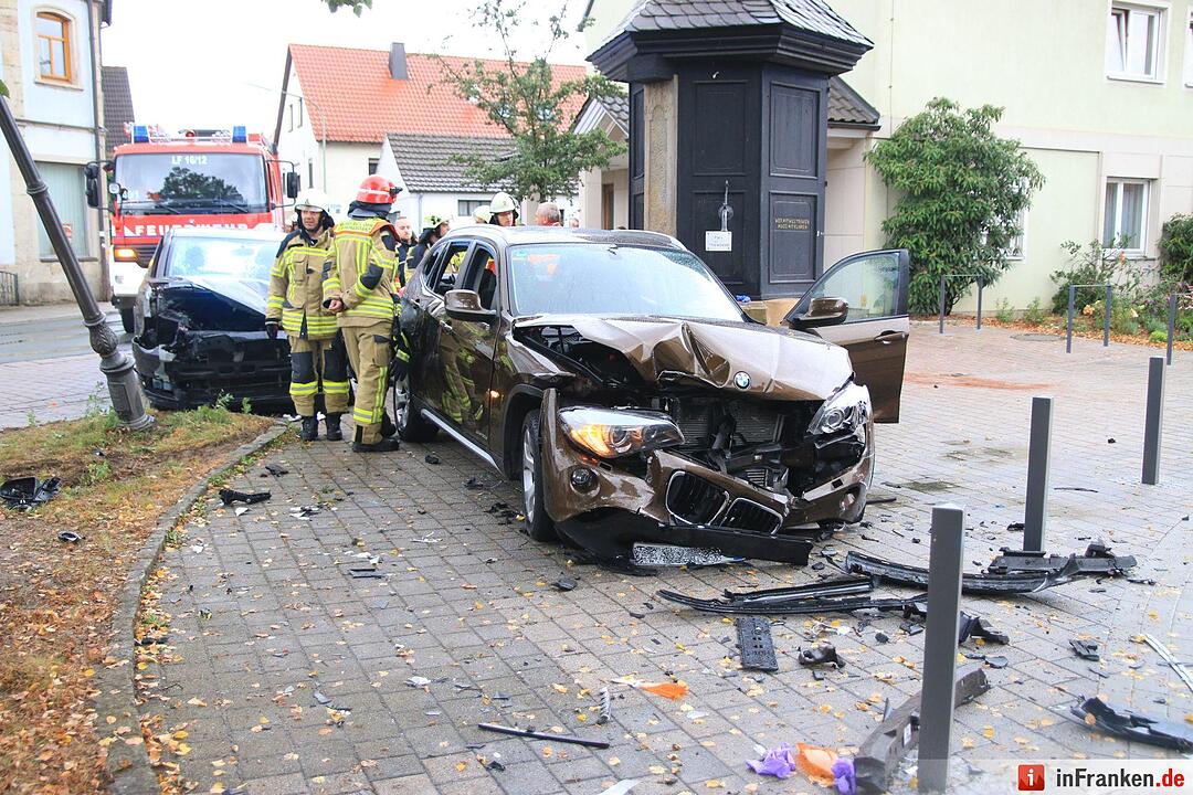 Schwerer Unfall in Michelau