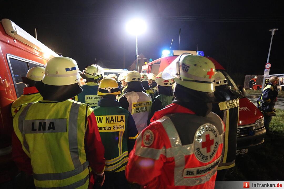 Bauernhof in Weißdorf bei Hof brennt ab