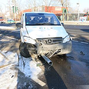 Drei Verletzte bei Unfall in Bamberg