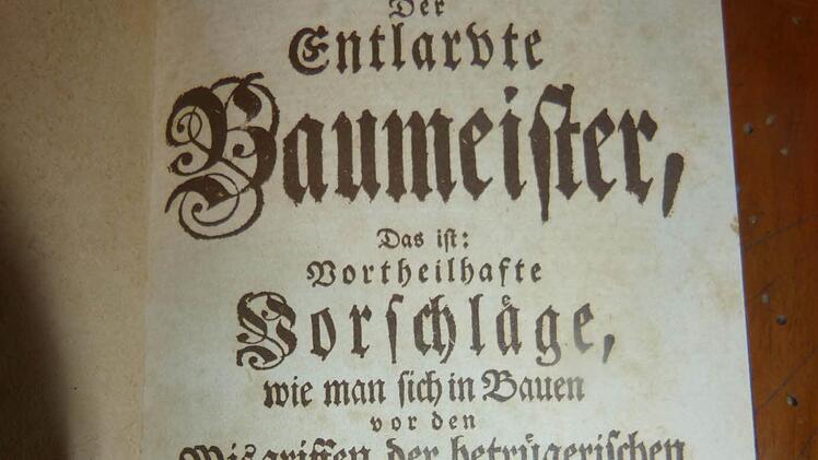 1557 schon wurden Bauherren vor Betrügern gewarnt.