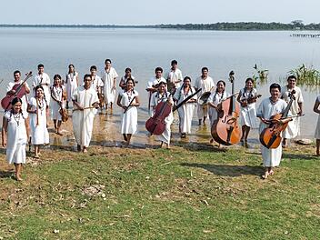 Das "Ensamble Moxos" aus Bolivien Foto: PR