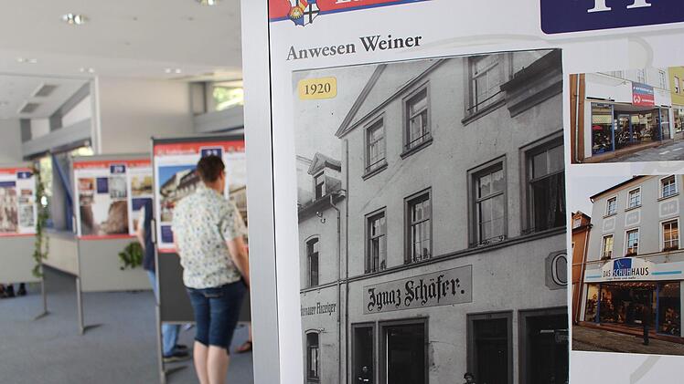 Eröffnung der Ausstellung "Ludwigstraße - früher und heute" am 29. Juni 2019 in Bad Brückenau Foto: Julia Raab