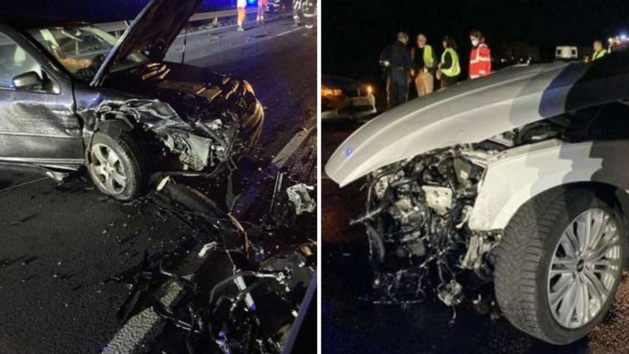 Unfall im Kreis Kronach - Zwei Autos werden Totalsch&auml;den