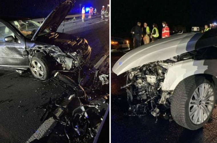 Neukenroth: B85 nach Unfall gesperrt - Polizei meldet Totalschaden an zwei Autos und Verletzten