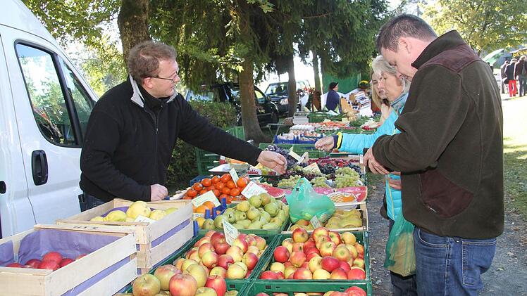 Obst und Gemüse durften nicht fehlen.