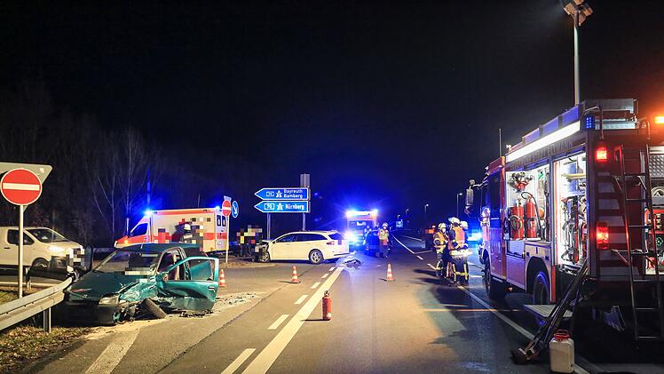 Drei Verletzte nach Verkehrsunfall bei Eltmann