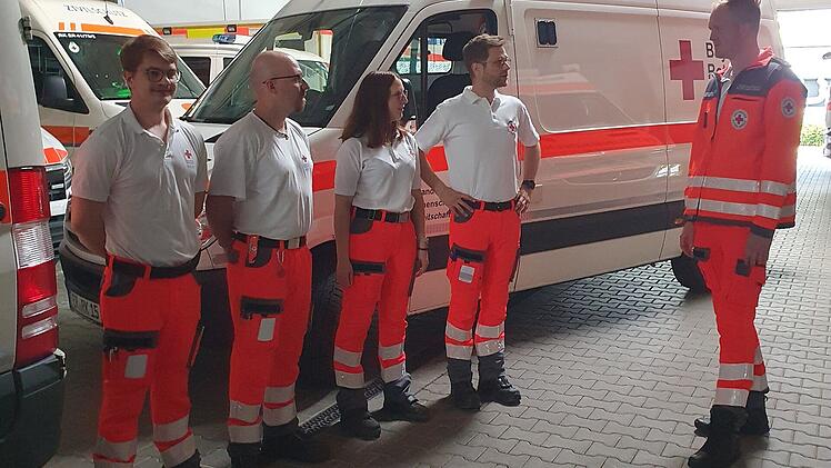 BRK Erlangen-H&ouml;chstadt r&uuml;ckt zu Einsatz nach Schwaben aus