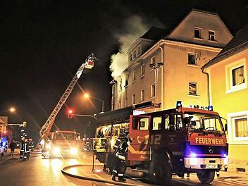 Der Brand eines Mehrfamilienhauses in Küps Mitte Dezember wurde durch fahrlässige Brandstiftung verursacht. Das ist das Ergebnis einer Hauptverhandlung des Kronacher Amtsgerichts vom Donnerstagvormittag.  Foto: Ferdinand Merzbach