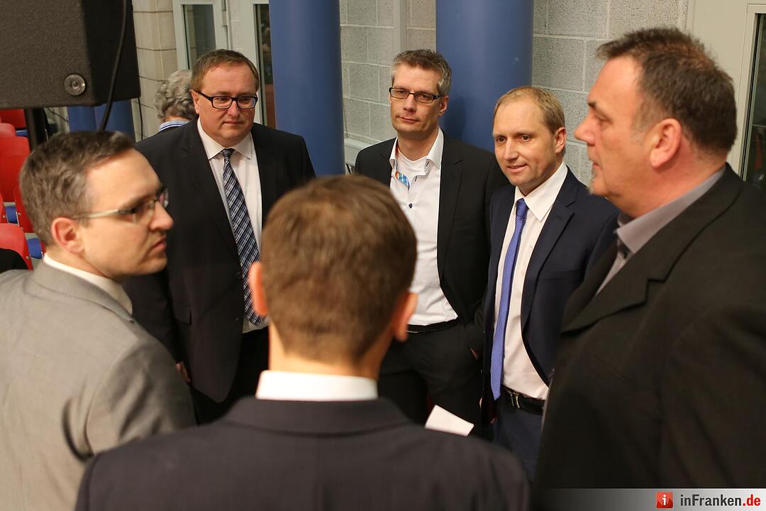 Podiumsdiskussion in Forchheim mit den OB- Kandidaten; Foto: Barbara Herbst