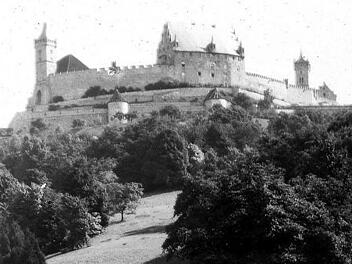 Diese Aufnahme von der Veste Coburg aus dem Jahr 1910 ist ein Motiv des "Coburger Panoramas". Foto: Foto: Archiv Wöhner