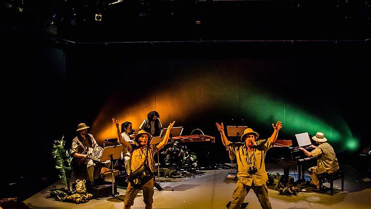 "Das musikalische Nashorn": Impressionen vom Kinderkonzert des Landestheaters in der Coburger ReithalleFoto: Jochen Berger