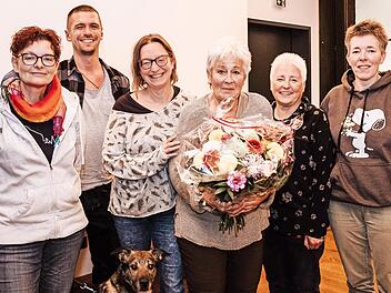Beim Tierschutzverein Forchheim stand der Wechsel an der Spitze an (v. l.): Kornelia Neubauer (Dritte Vorsitzende), Andreas Hellmann (Zweiter Vorsitzender), Sylvia Rothenaicher (Schriftführerin), Marianne Wende, Christine Schneider-Knapp (neue Vor...