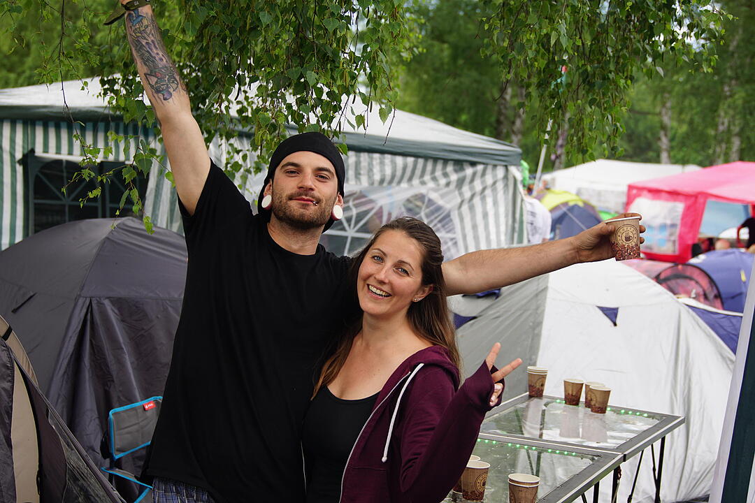 Drei Tage Zeltplatz bei Rock im Park